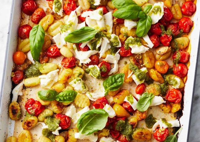 Resep Caprese Gnocchi – Cinta dan Lemon